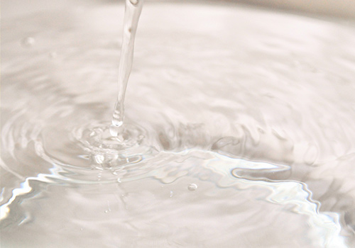 料理教室で使用するお水も、浄水器「ソリューブ※」を使用